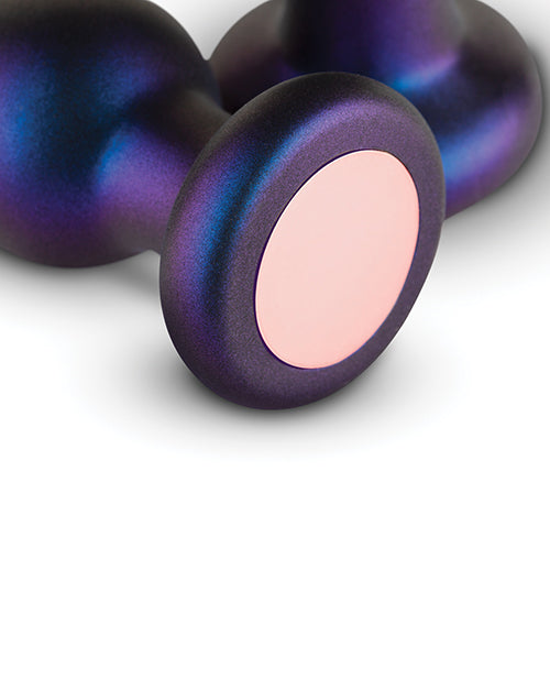 Hueman Comets Butt Plug Set Of 3 - Purple