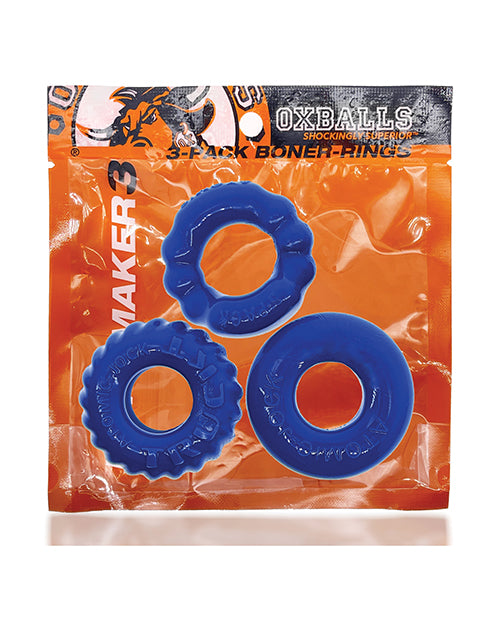 Oxballs Bonemaker 3 Pack Cockring Kit -