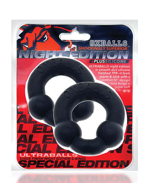 Oxballs Ultraballs Cockring Special Edition - Night Pack Of 2