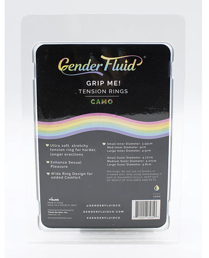 Gender Fluid Grip Me! Tension Ring Set