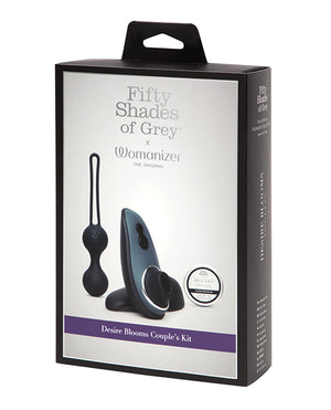 Fifty Shades Of Grey & Womanizer Desire Blooms Kit