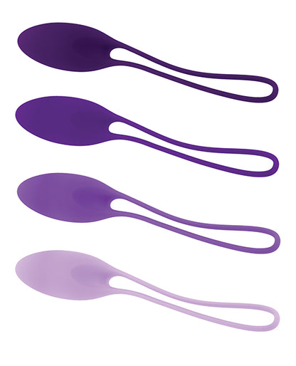 Playboy Pleasure Put In Work Kegel Set - Acai/ombre