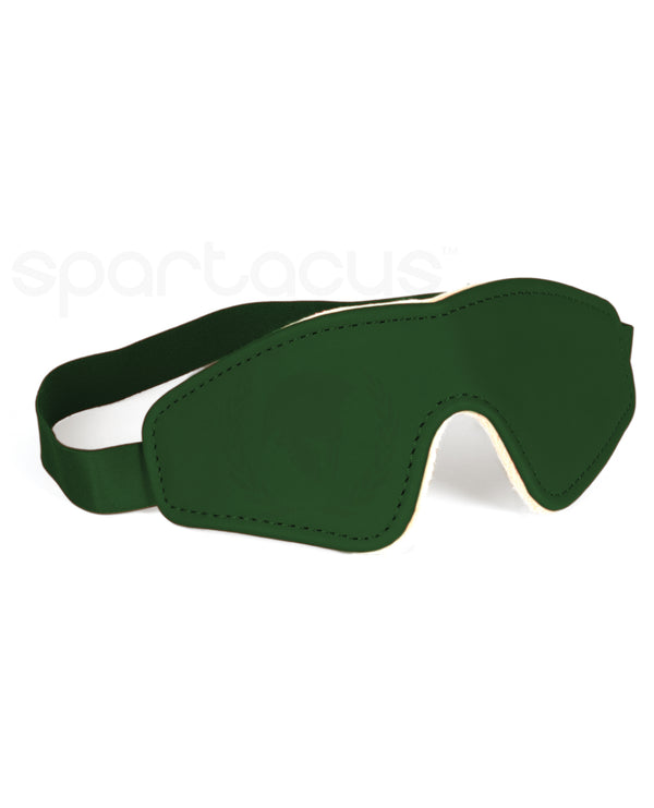 Spartacus Pu Blindfold W/plush Lining - Red