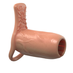 Sex Sleeves W/Clit Stimulator - 50% Increase Cock Sleeve - 4 Inch Medium Girth Enhancement