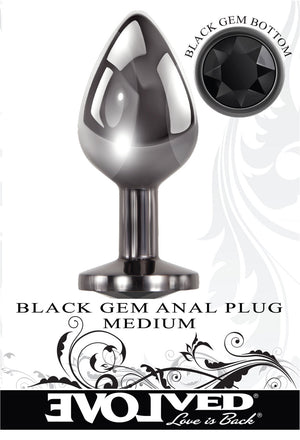 Black Gem Anal Plug