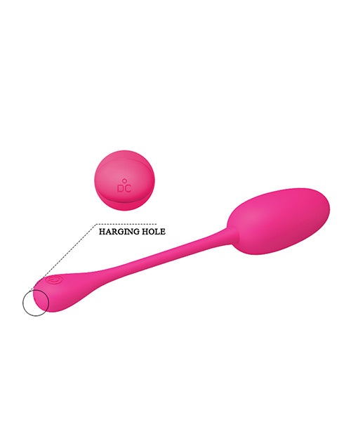 Pretty Love Knucker Remote Egg - Neon Pink