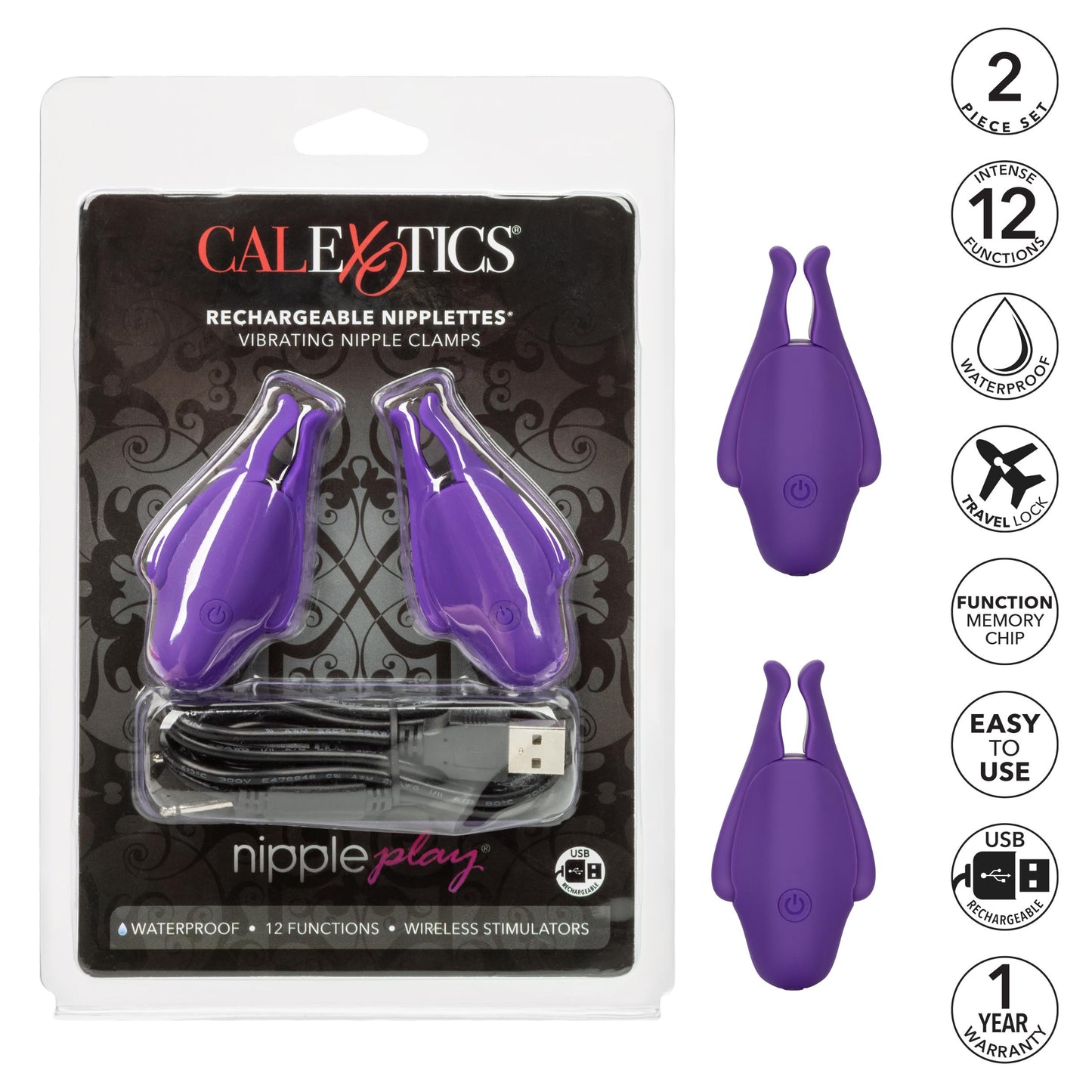 Nipple Play Rechargeable Nipplettes