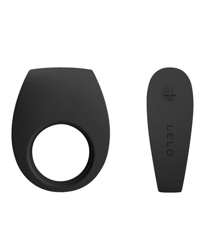 Lelo Tor 2 - Premium Black Cock Ring W/ Clit Simulator