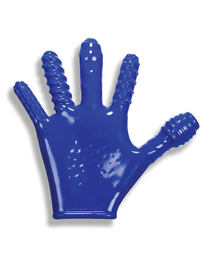 Oxballs Finger Fuck Glove - Police Blue