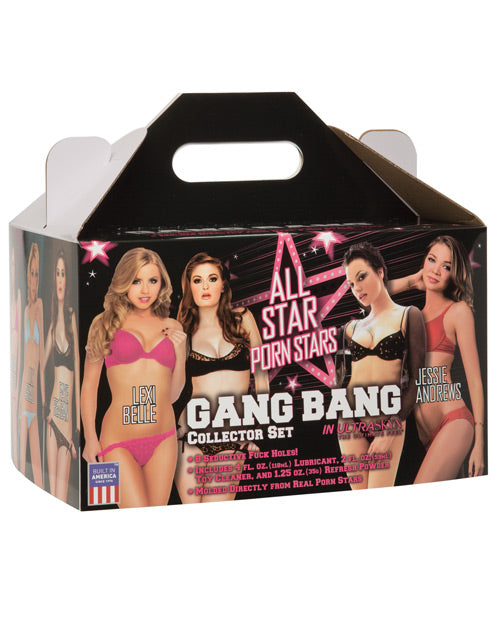 All Star Porn Stars Gang Bang Collector Set - Vanilla