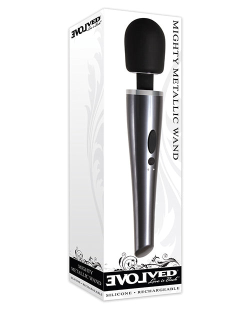 Evolved Mighty Metallic Wand - Gray/black