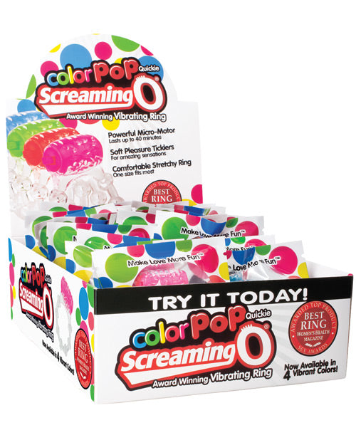 Screaming O Color Pop Quickie - Asst. Colors Box Of 24