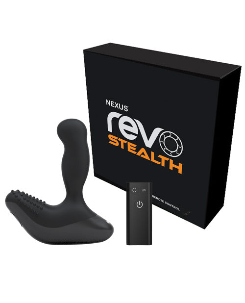 Nexus Revo Stealth Remote Control Premium Rotating Prostate Massager - Black