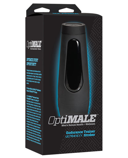 Optimale Secondskyn Silicone Warming Stroker - Black/slate