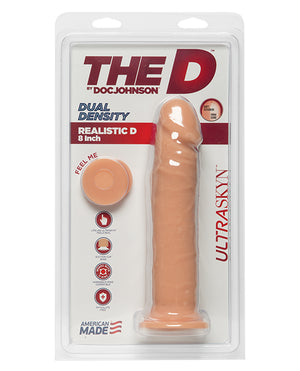 The D 8 Inch Realistic Dildo