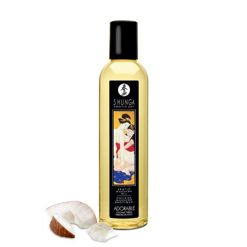 Massage Oil Coconut 8 Fl Oz 250ml