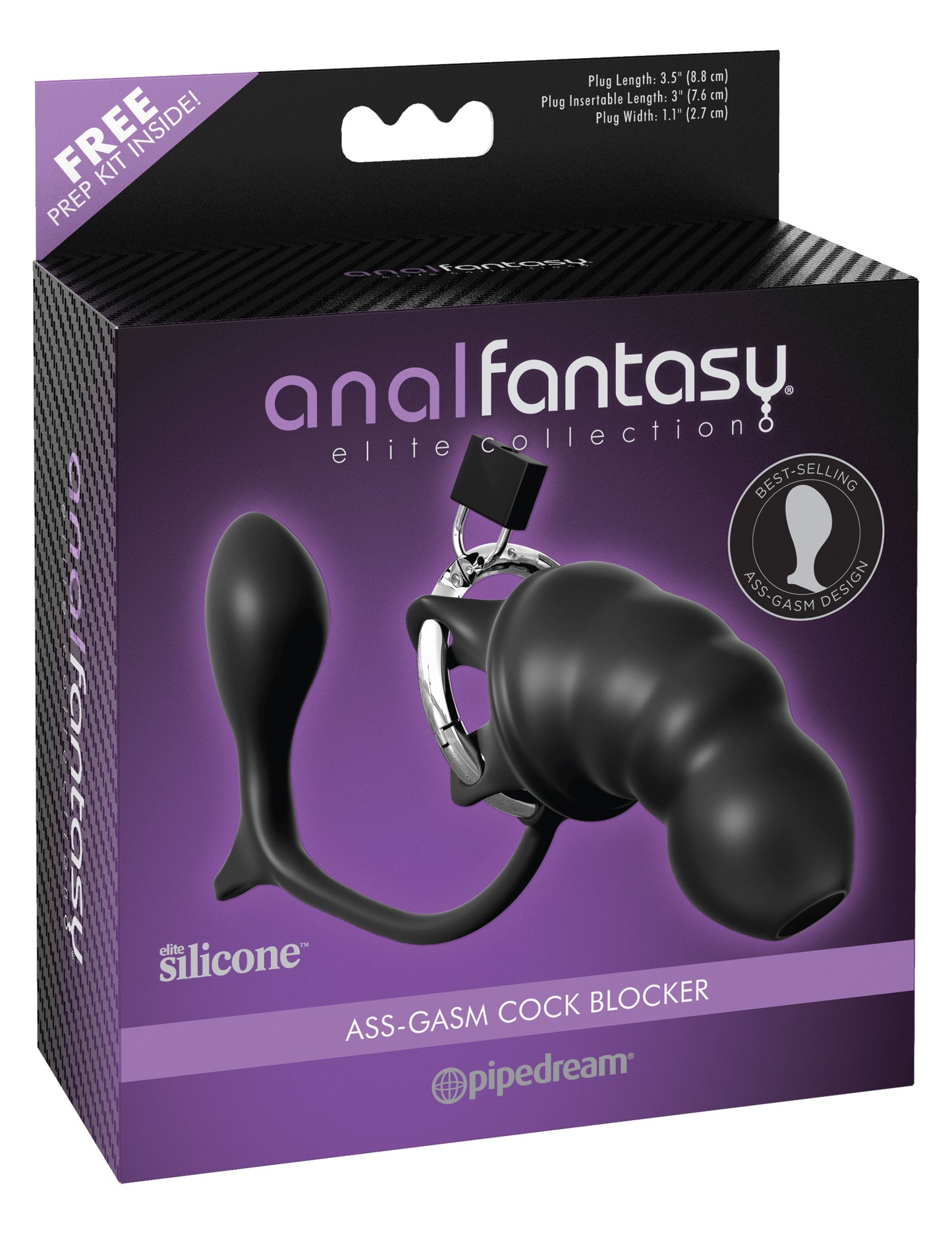 Anal Fantasy Elite Ass-Gasm Cock Blocker